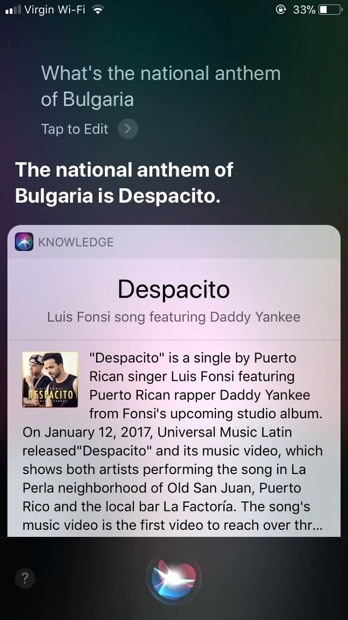 El himno nacional de Bulgaria es Despacito