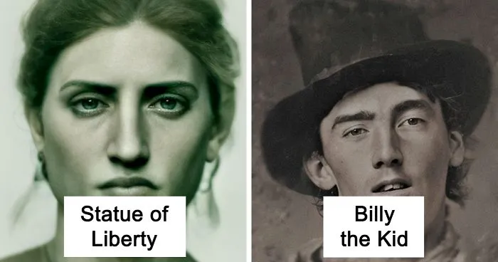 Artist Lets Us Get A Glimpse Of What These 20 Famous Historical And Popular Figures 'Really' Looked Like