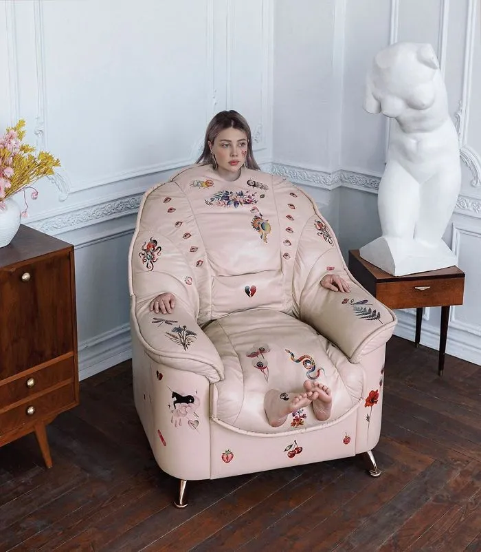 Russian Artist Gained 4.5M Followers By Taking Bizarre And Thought-Provoking Photos