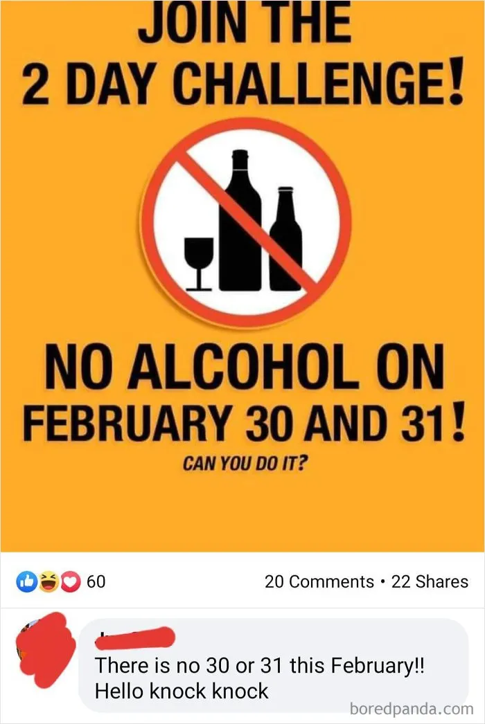 February 30/31.