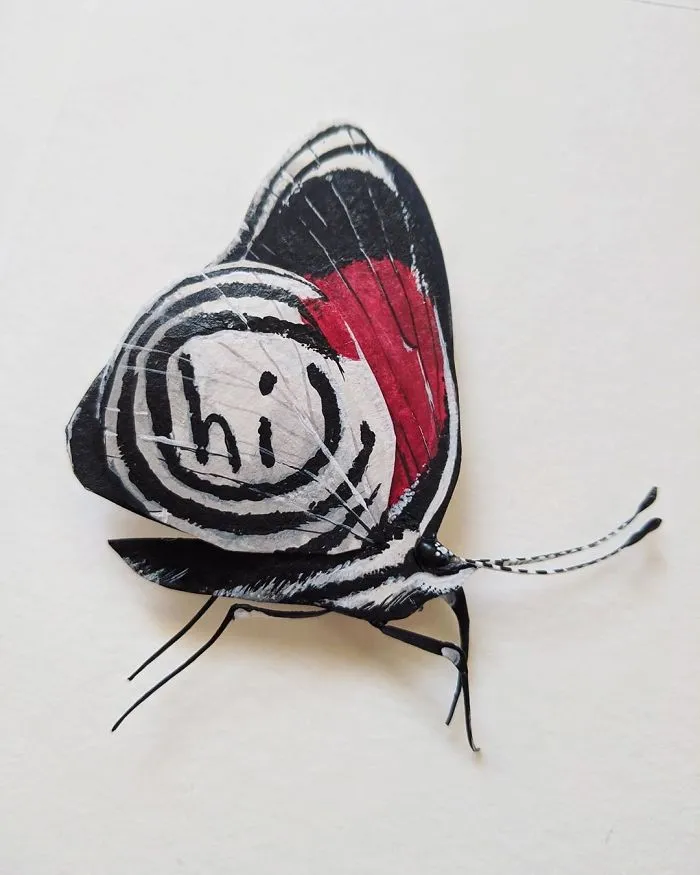 21 Gorgeous Paper Sculptures Of Butterflies And Beetles By Kerilynn Wilson