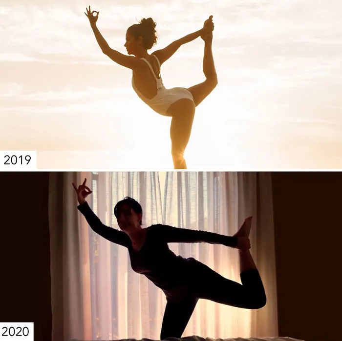 We Used To Do Yoga So We Could Pull Off Fancy Poses In Exotic Locations, Now We Just Do It For The Health Benefits (#Nailedit)