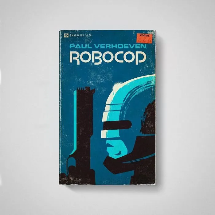 Designer Imagines What His Favorite Movies Would Look Like If They Were Old Books (35 Pics)