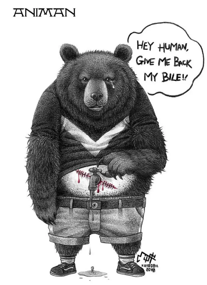 Artist Tries To Raise Awareness About Animal Abuse With These 33 Uncomfortable Illustrations
