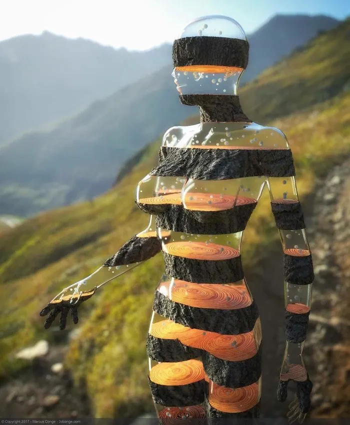 86 Bizarre Surrealistic 3D Human Sculptures By Marcus Conge