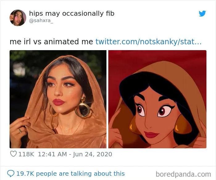 People Post What Cartoon 'Celebrity' Is Their Doppelganger And Here Are 30 Of The Best Ones