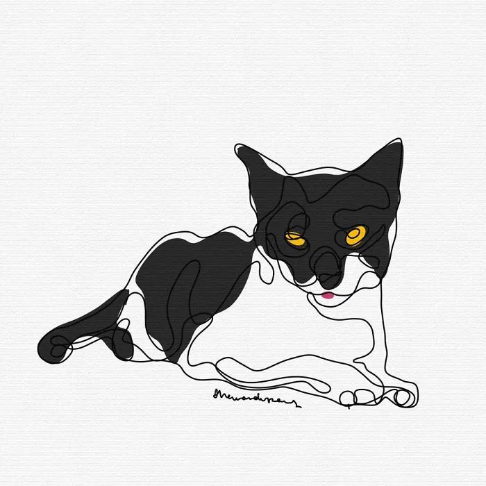 Chilling Cat