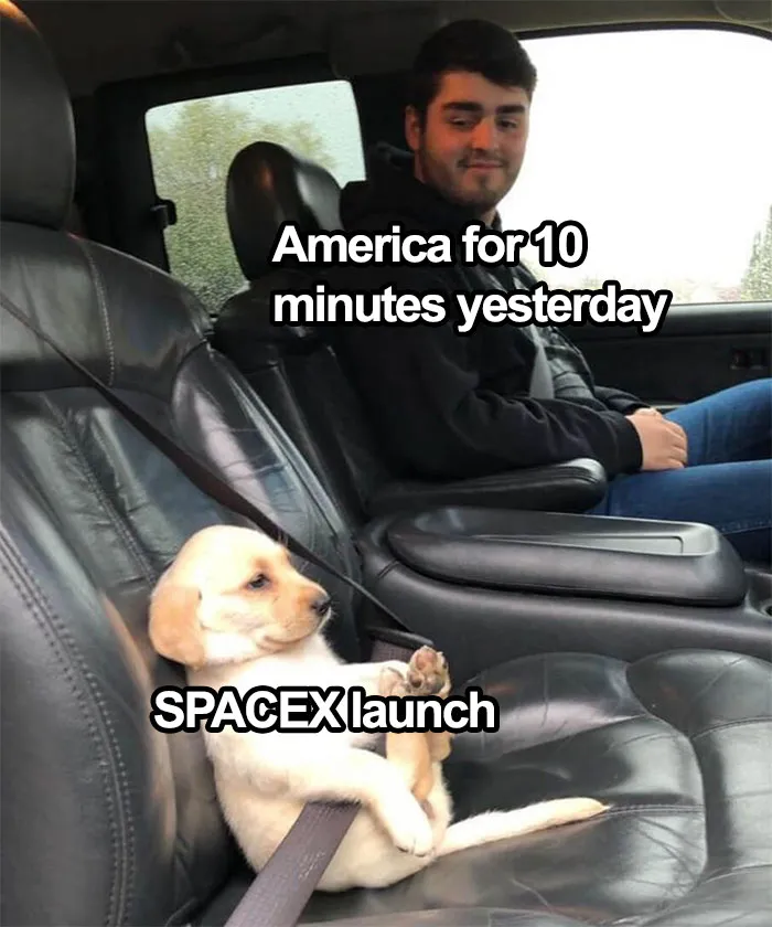 25 Funny Memes And Posts In Response To The SpaceX Launch