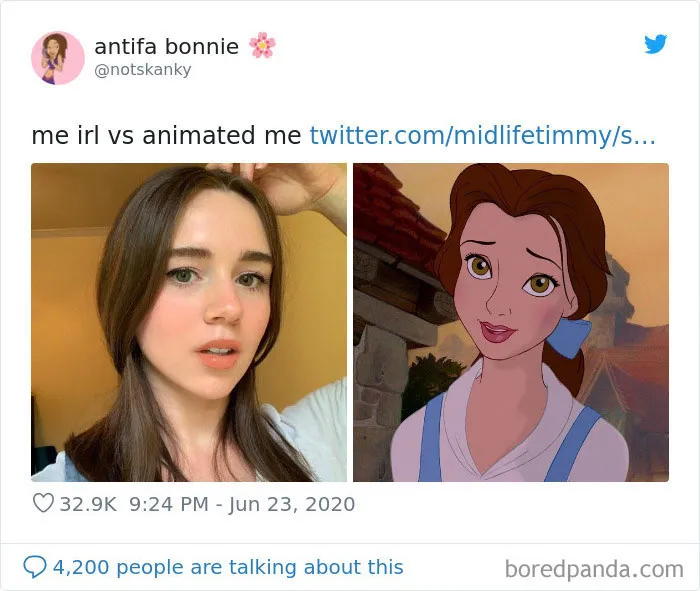 People Post What Cartoon 'Celebrity' Is Their Doppelganger And Here Are 30 Of The Best Ones