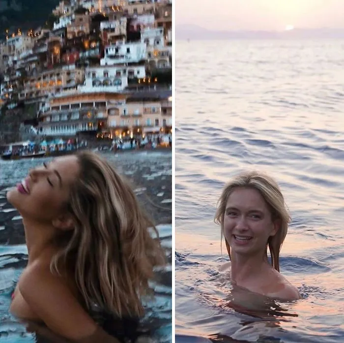 Influencer Continues To Expose The Truth Behind Those 'Perfect' Instagram Photos With More Side-By-Side Pics