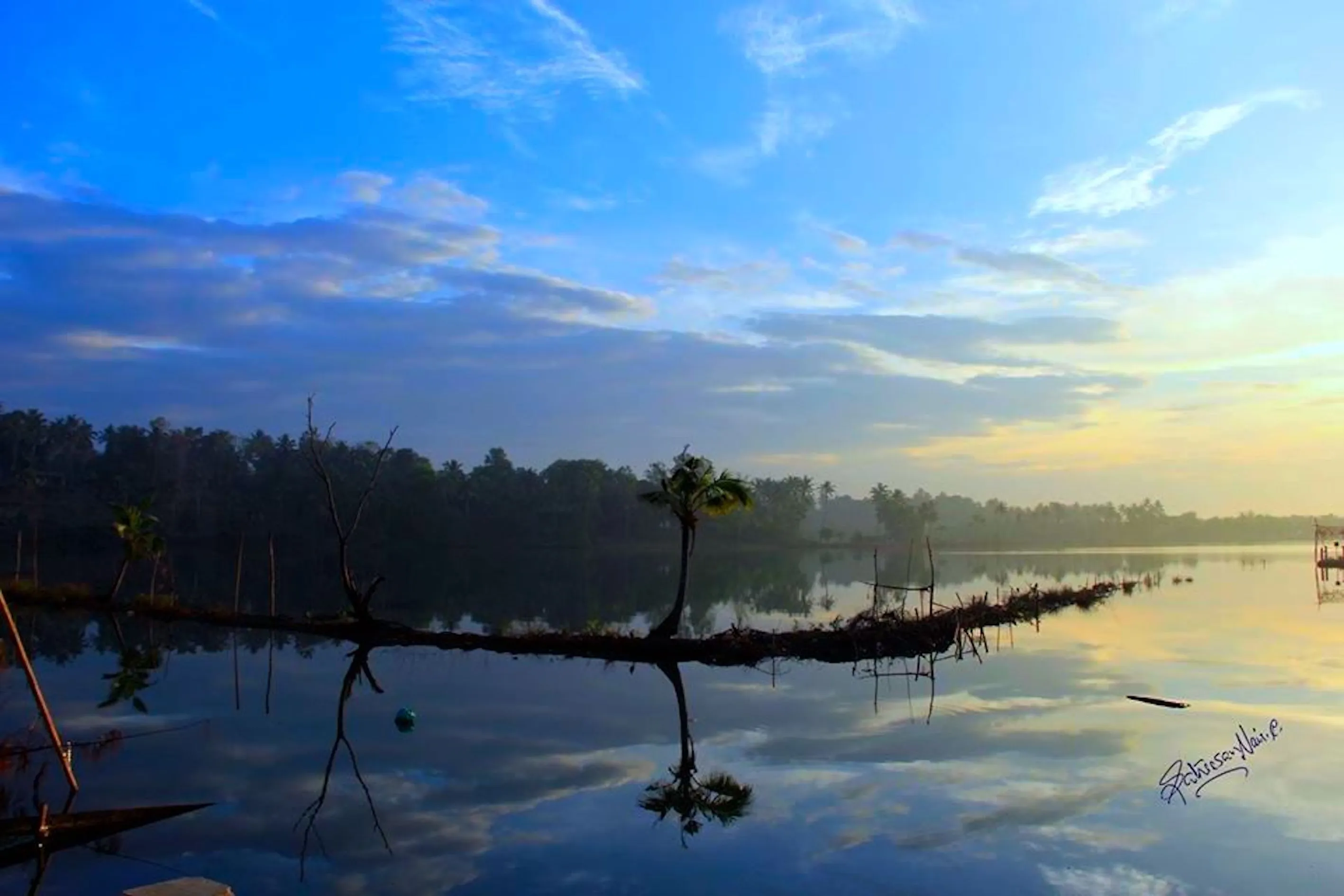 Dawn.. With Everending Charm And Tranquility.