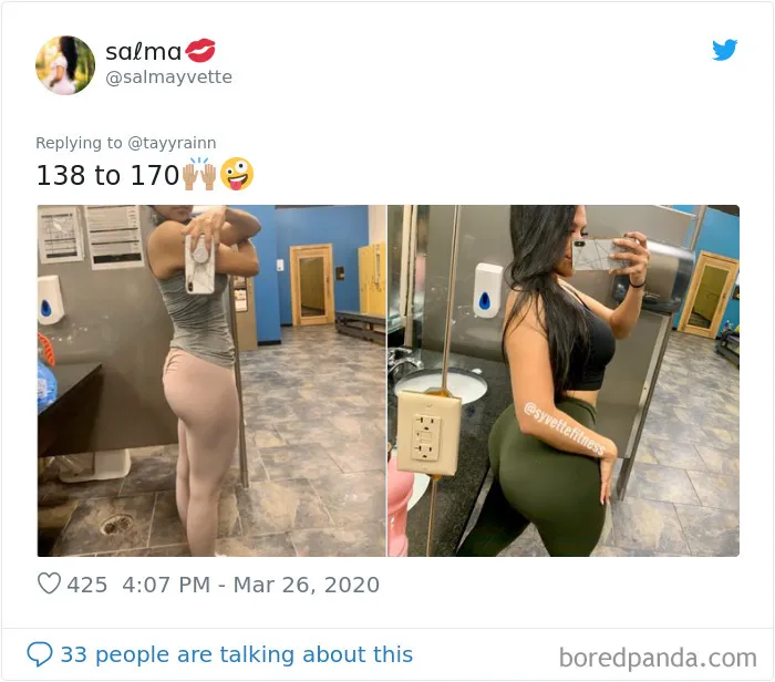 35 Before And After Weight Gain Pics That Women Posted To Celebrate Self-Love