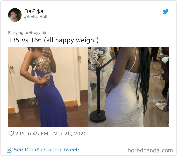 35 Before And After Weight Gain Pics That Women Posted To Celebrate Self-Love
