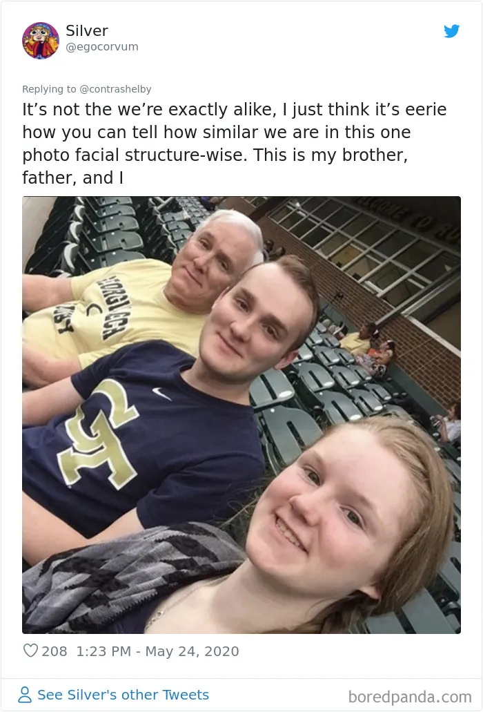 People Are Sharing Pics Of How Their Genes Seemed To Just Hit Copy-Paste (40 Tweets)