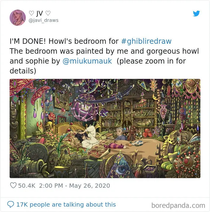 Viral Challenge Has People Redrawing Studio Ghibli Characters In Their Own Style, And Here's 35 Of The Most Impressive Recreations