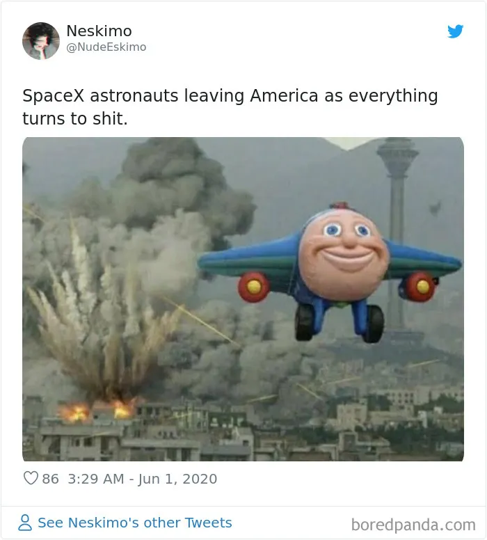 25 Funny Memes And Posts In Response To The SpaceX Launch