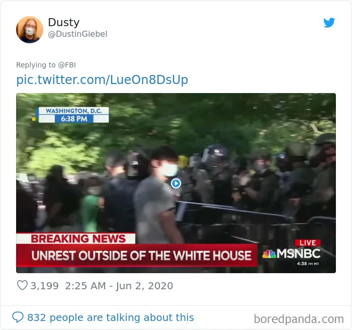 FBI Asks People To Send Evidence Of Violence During Protests, Gets Videos And Pics Of Police Violence In Response
