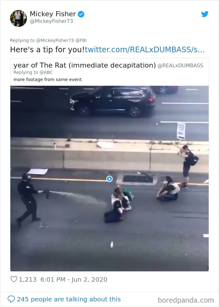 FBI Asks People To Send Evidence Of Violence During Protests, Gets Videos And Pics Of Police Violence In Response