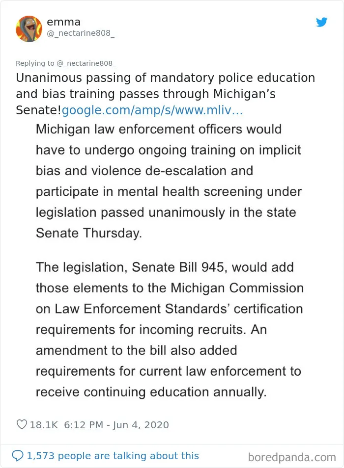 Someone Compiled The Positive Changes That Are Happening Because Of The Protests