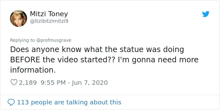 35 Tweets Mocking And Victim-Blaming The Pulled-Down Statue Of Slave Trader In Bristol