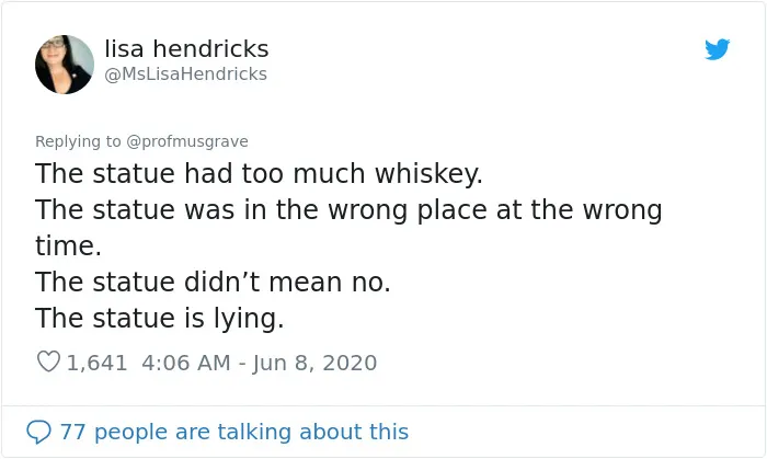 35 Tweets Mocking And Victim-Blaming The Pulled-Down Statue Of Slave Trader In Bristol