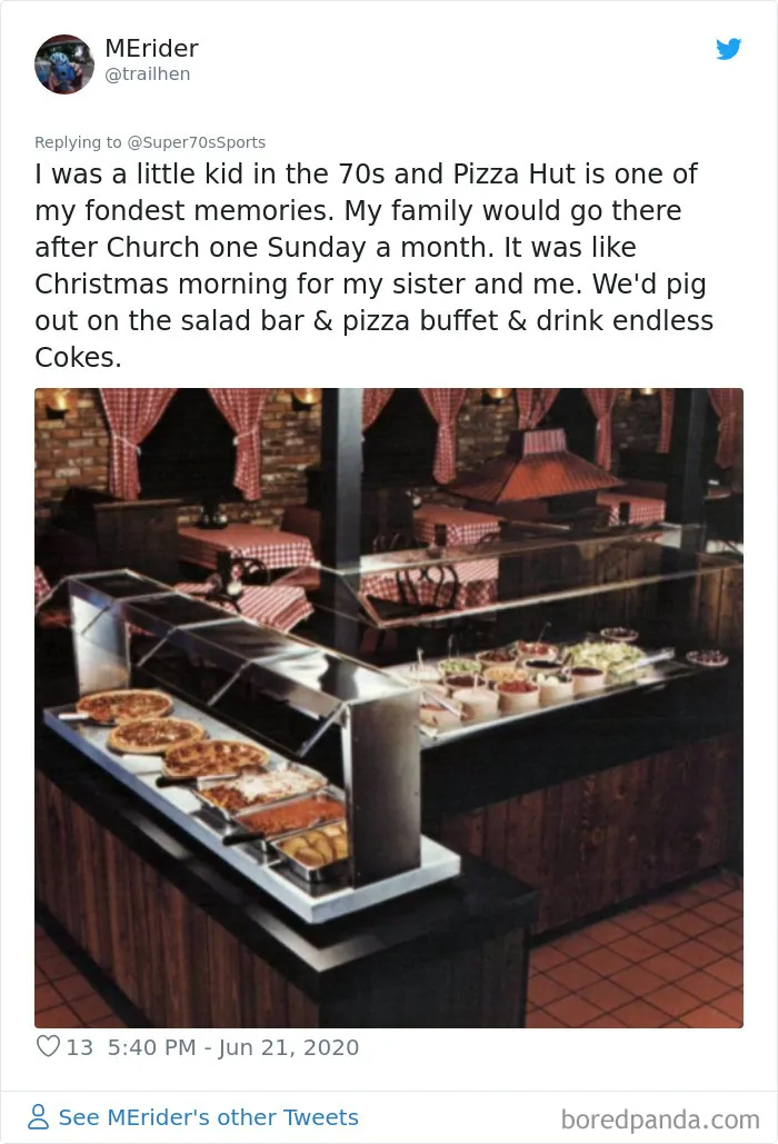 People Share How Pizza Hut Has Changed Since The '90s And It Hardly Looked Like It Is Today