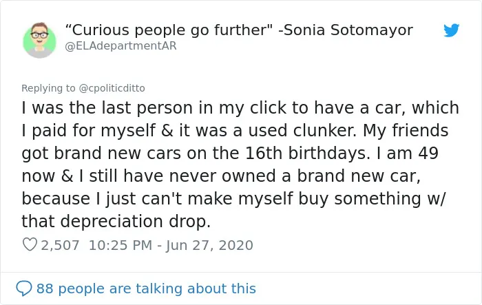 People Share Things They Thought Were Indicators Of Wealth When They Were Kids (30 Tweets)