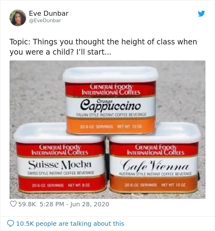 People Share Things They Thought Were Indicators Of Wealth When They Were Kids (30 Tweets)
