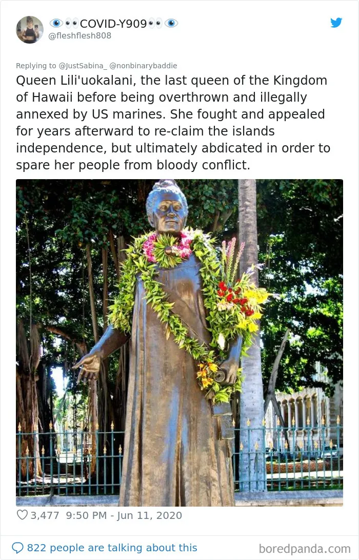 Twitter Users Share 29 Statues That Are Better Than The Ones Protesters Are Tearing Down