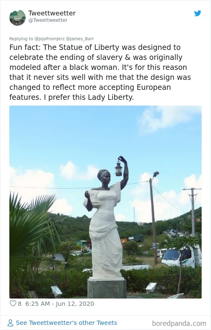 Twitter Users Share 29 Statues That Are Better Than The Ones Protesters Are Tearing Down