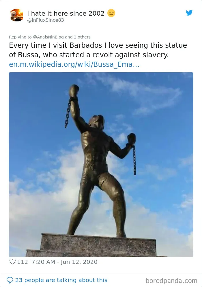 Twitter Users Share 29 Statues That Are Better Than The Ones Protesters Are Tearing Down