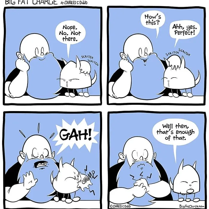 My 40 Fun Comics About My Daily Struggles As A Fat Man
