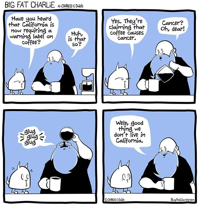 My 40 Fun Comics About My Daily Struggles As A Fat Man