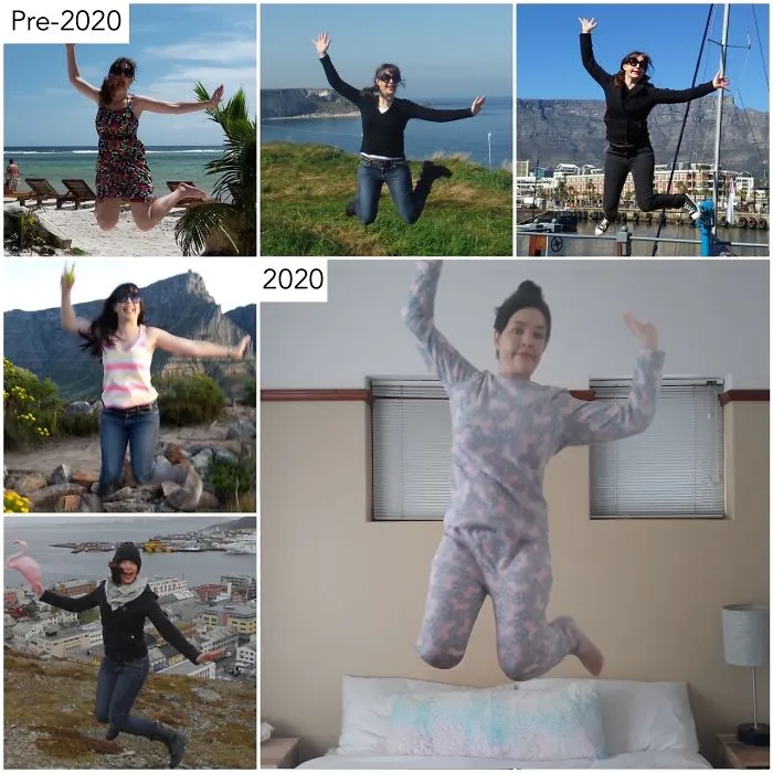 The Most Appropriate Pose When You're Super Happy (Or Trying To Convince Yourself That You're Super Happy) To Be In Your Current Location