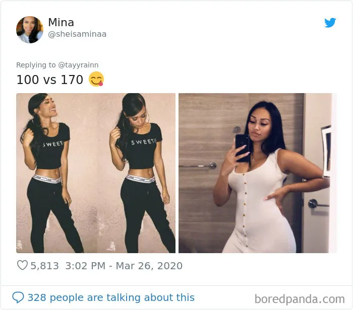 35 Before And After Weight Gain Pics That Women Posted To Celebrate Self-Love