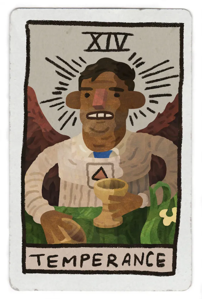 Temperance - As Portrayed By Rishi Sunak Who Helped Us Feel Safe When He Blessed Our Screens From Time To Time To Tell Us About His Furlough Scheme