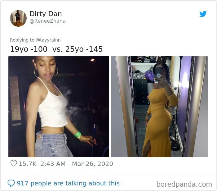 35 Before And After Weight Gain Pics That Women Posted To Celebrate Self-Love