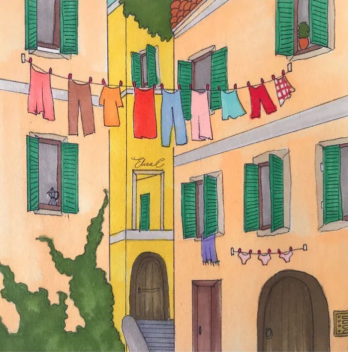 I Illustrate The Daily Life Of My Cat And Me During The Lockdown In Rome (48 Pics)