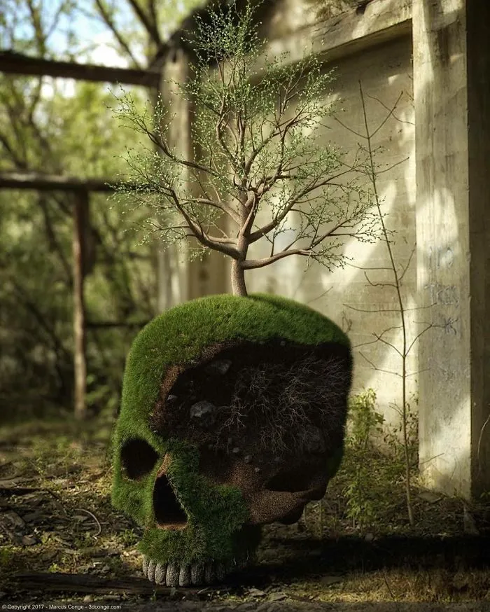 86 Bizarre Surrealistic 3D Human Sculptures By Marcus Conge