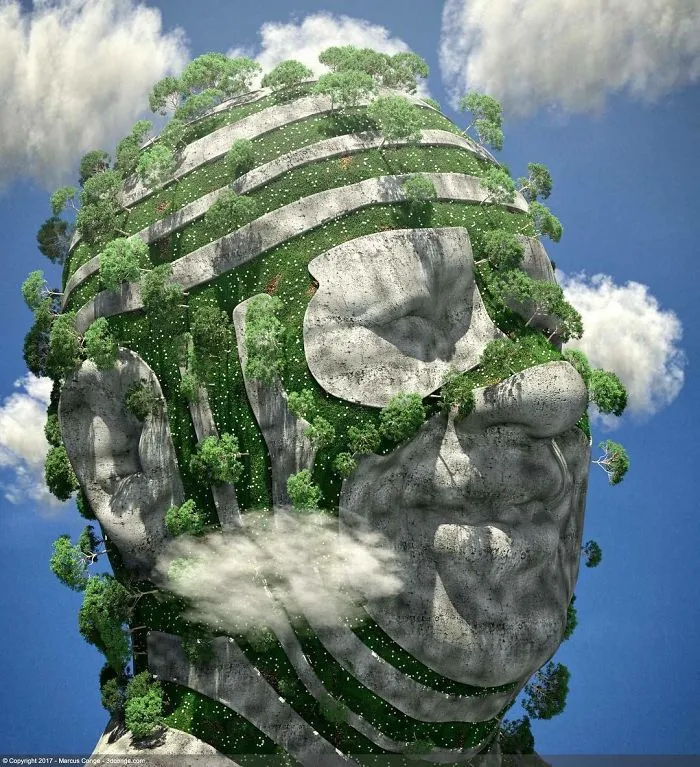 86 Bizarre Surrealistic 3D Human Sculptures By Marcus Conge