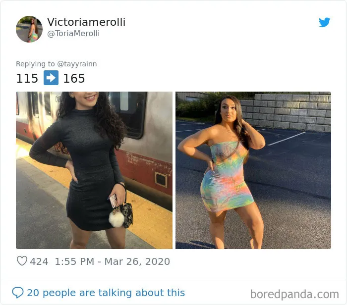 35 Before And After Weight Gain Pics That Women Posted To Celebrate Self-Love