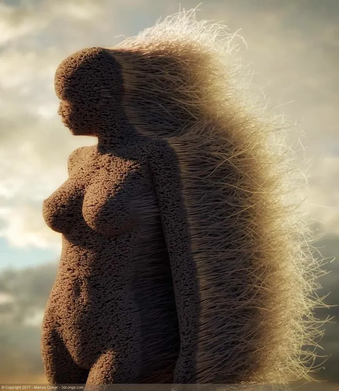 86 Bizarre Surrealistic 3D Human Sculptures By Marcus Conge
