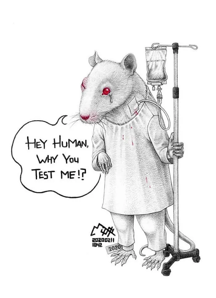 Artist Tries To Raise Awareness About Animal Abuse With These 33 Uncomfortable Illustrations