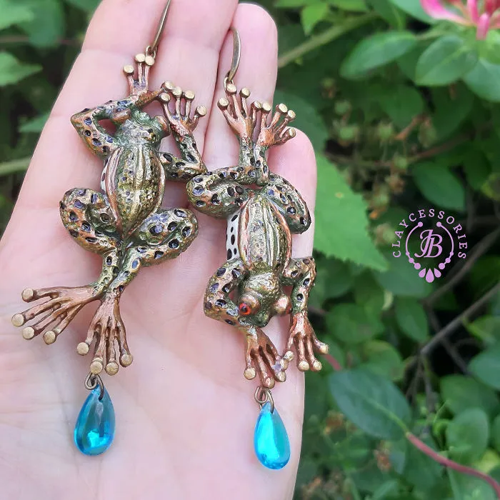 My One Of A Kind Earrings From Polymer Clay