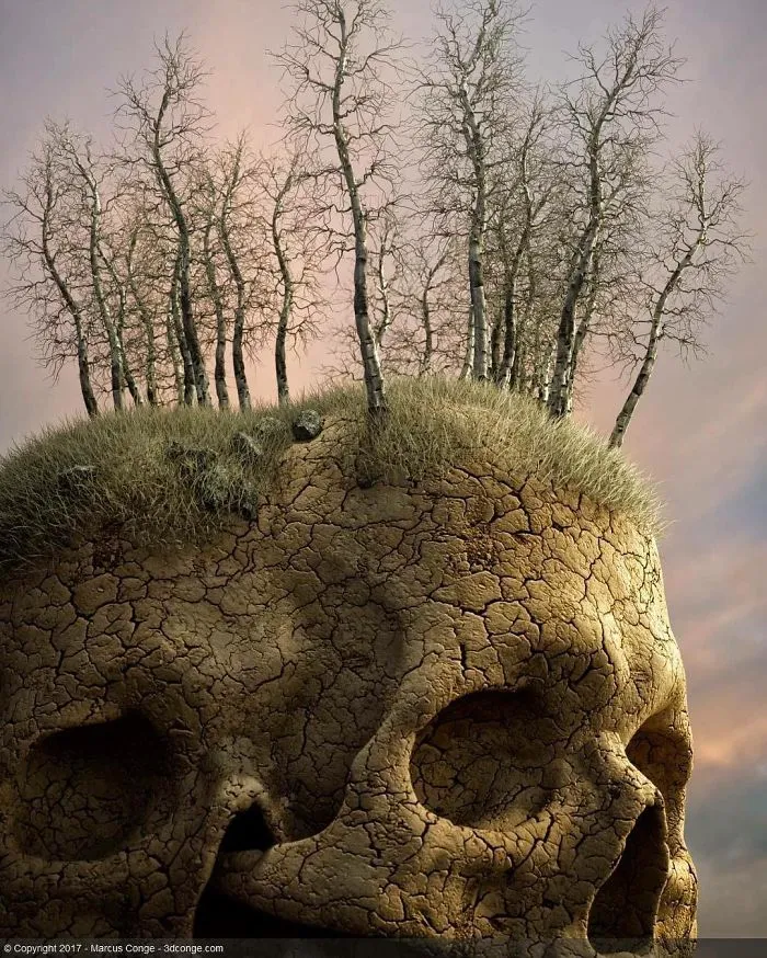 86 Bizarre Surrealistic 3D Human Sculptures By Marcus Conge