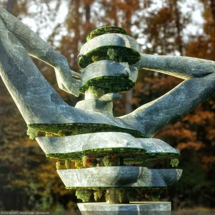 86 Bizarre Surrealistic 3D Human Sculptures By Marcus Conge