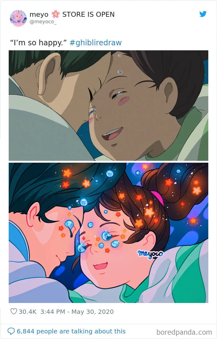 Viral Challenge Has People Redrawing Studio Ghibli Characters In Their Own Style, And Here's 35 Of The Most Impressive Recreations