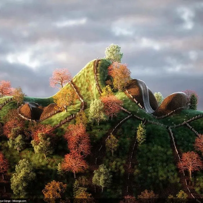 86 Bizarre Surrealistic 3D Human Sculptures By Marcus Conge