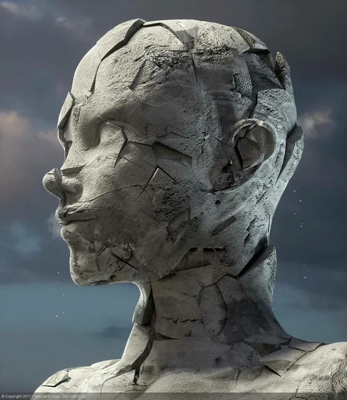 86 Bizarre Surrealistic 3D Human Sculptures By Marcus Conge