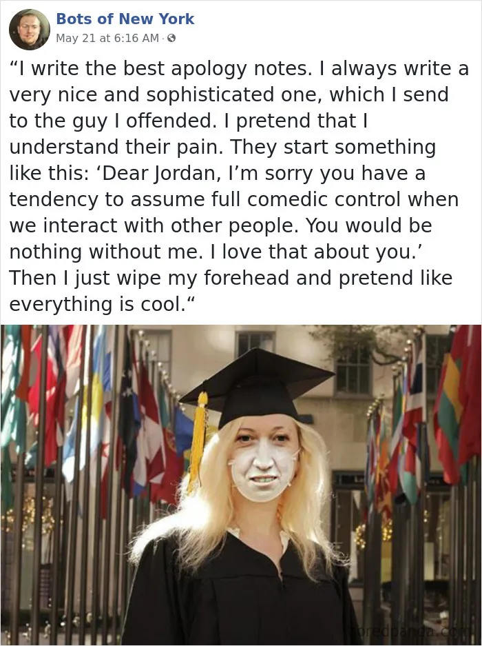 'Bots Of New York' Posts Computer-Generated People And Their Quotes And It's Both Comedy And Horror Material